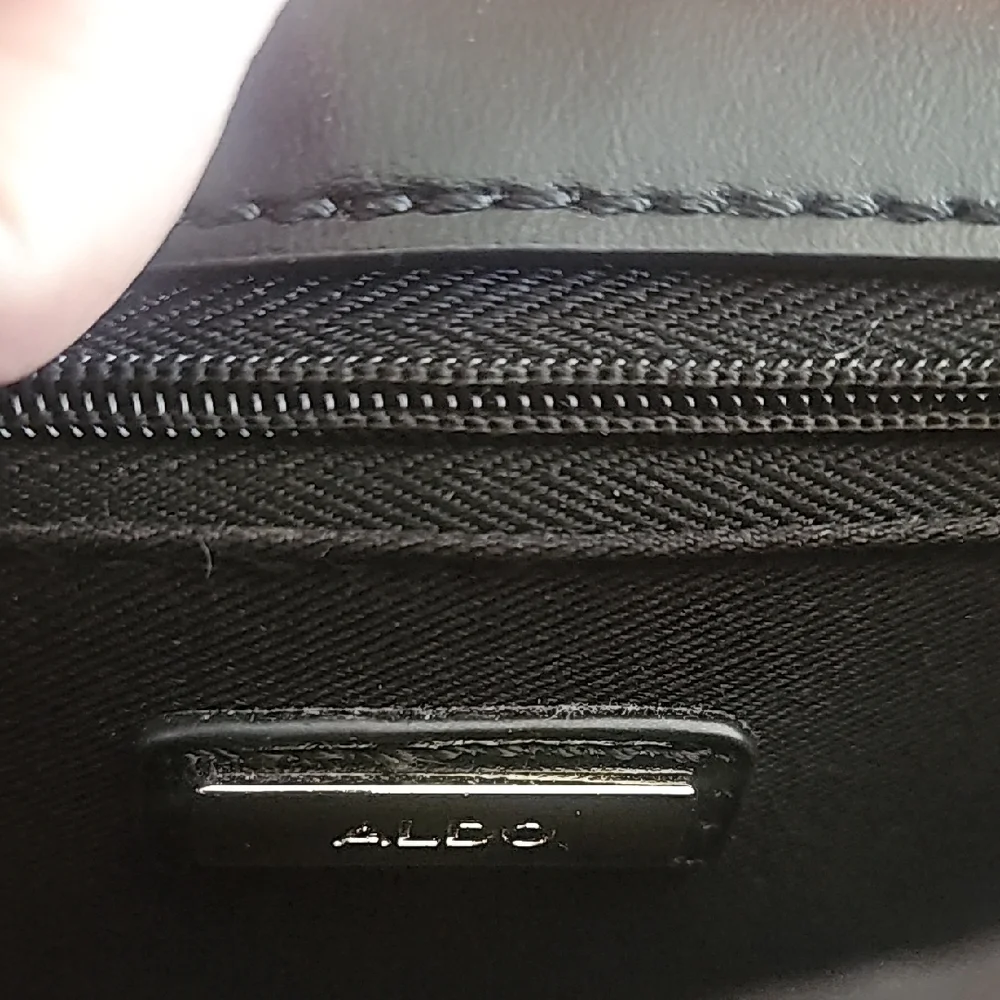 Aldo Leopard and Gold Accent Crossbody Bag - Picture 8 of 9